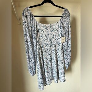 Altard state blue floral dress
